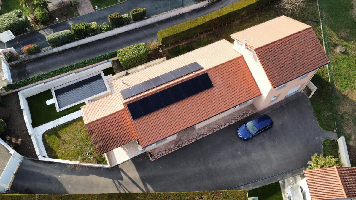 Installation de 7KW à Saint-Chamond avec batterie virtuelle