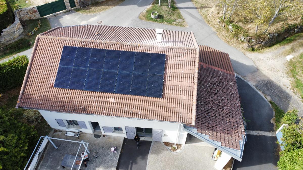 Installation photovoltaïque 6KW à Aboen