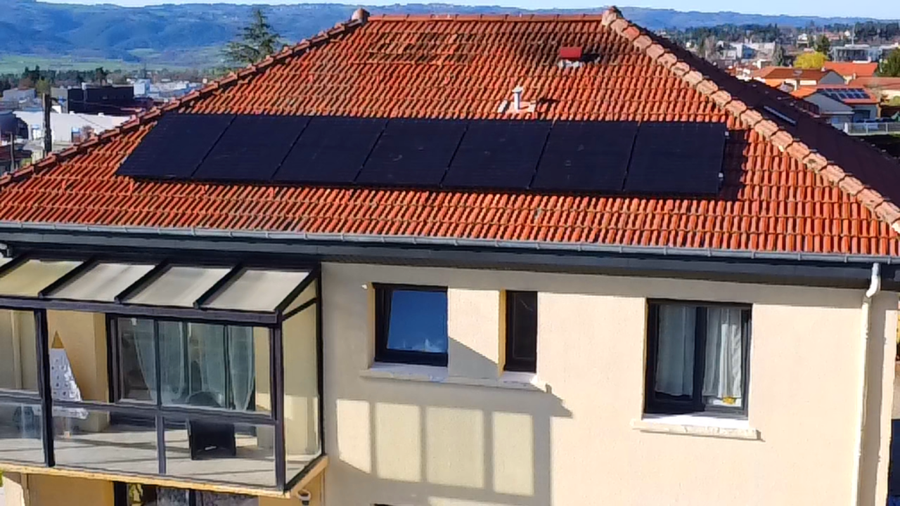 Installation solaire 3KW photovoltaïque à Monistrol-sur-Loire