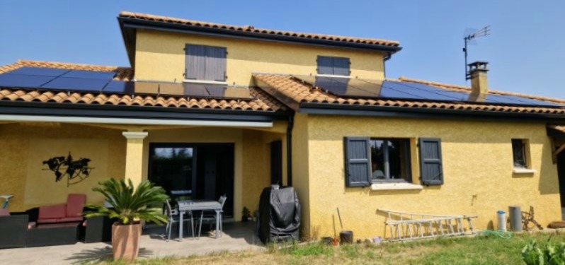 Nouvelle installation solaire photovoltaïque à Chassieu